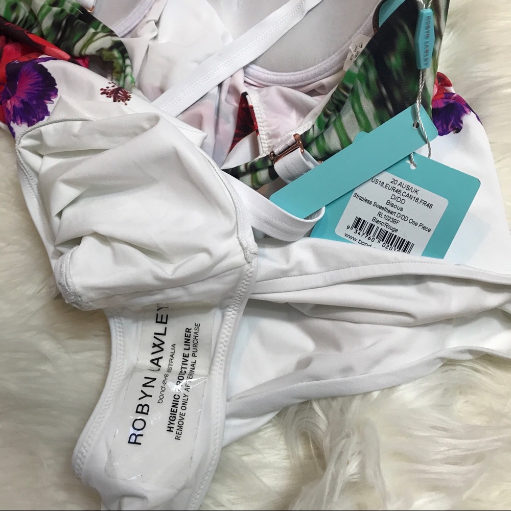 NWT Robyn Lawley Bisous Sweetheart One Piece 18 D - Picture 8 of 8